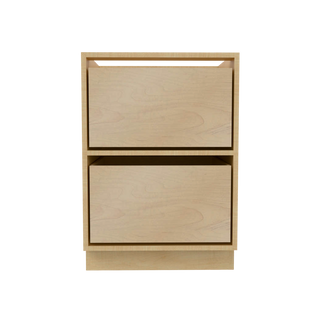 Drawer box construction detail