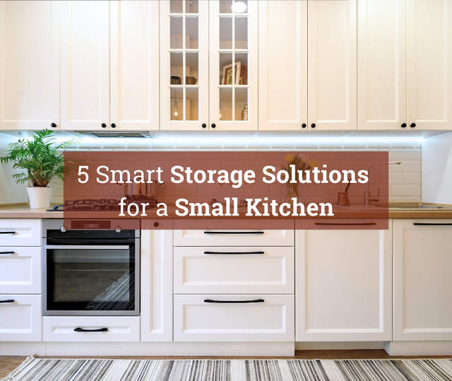 5 Smart Storage Solutions for a Small Kitchen - Cabinet Now