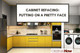 Cabinet Refacing: Putting On A Pretty Face Cabinet Refacing: Putting On A Pretty Face