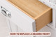 How to Replace a Drawer Front How to Replace a Drawer Front