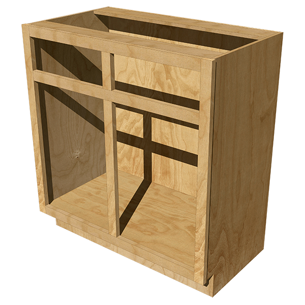 Single Sink Vanity in White Oak