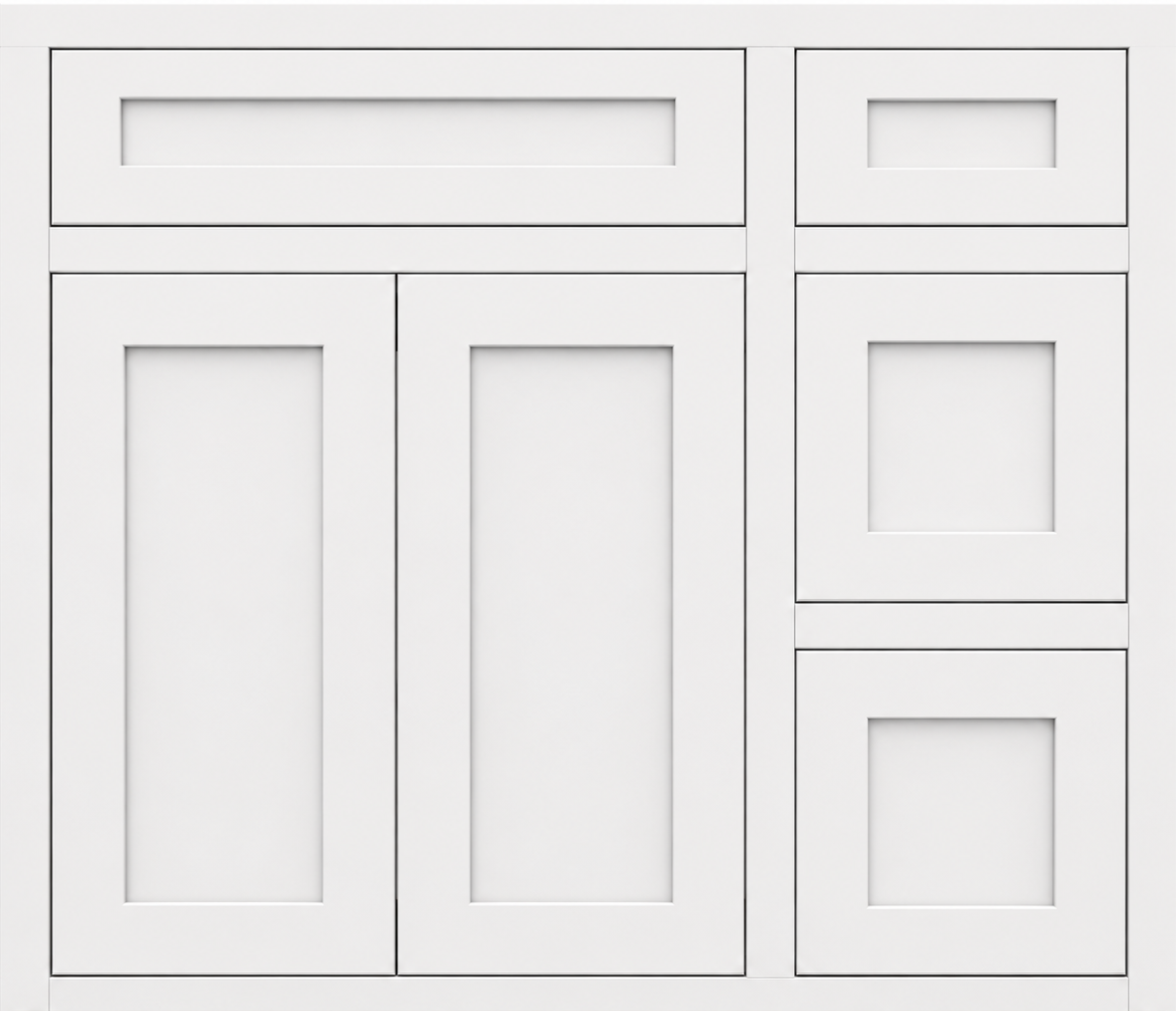 Inset Vanity Cabinets