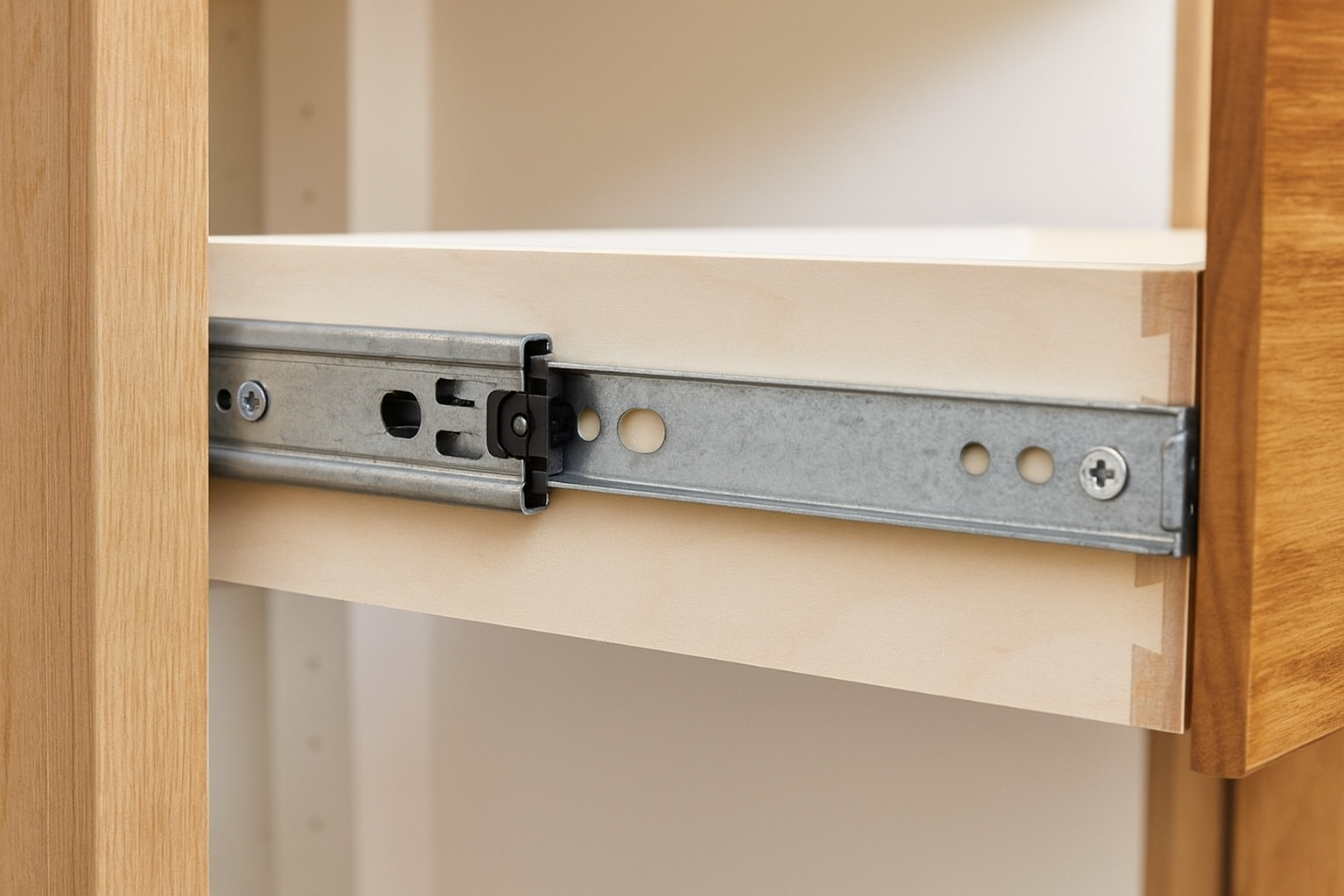 3/4 extension drawer slide