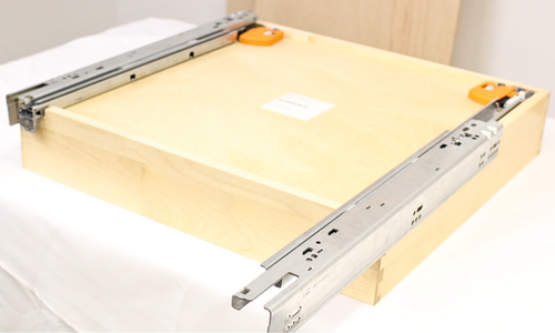 Dovetail drawer box detail &mdash; clean joinery and smooth interior