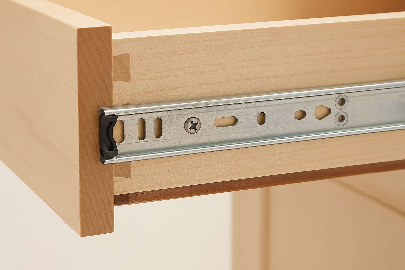 Full extension drawer slide