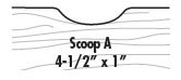 Scoop A soft arch