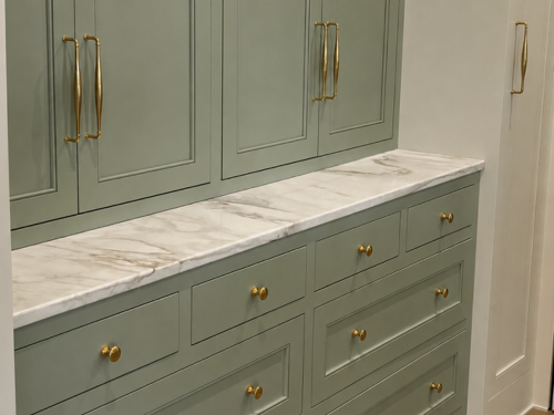 Custom kitchen cabinet door project