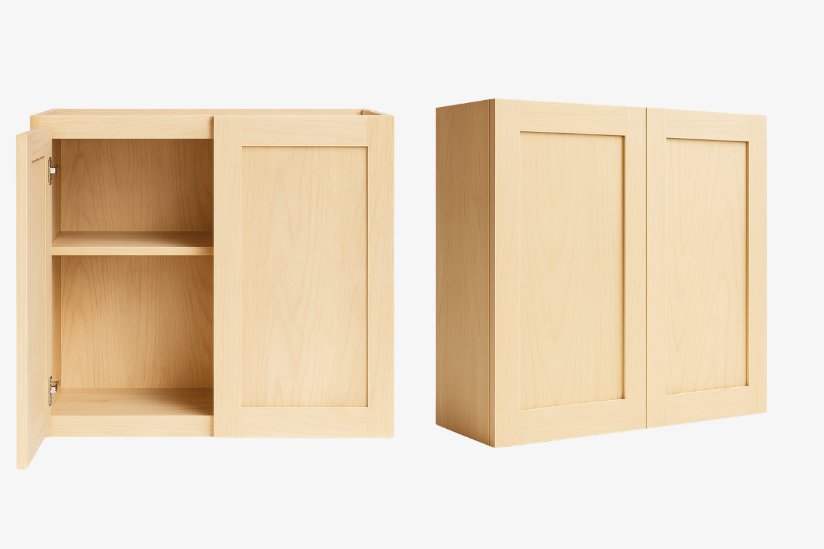 Modern frameless cabinets hero visual