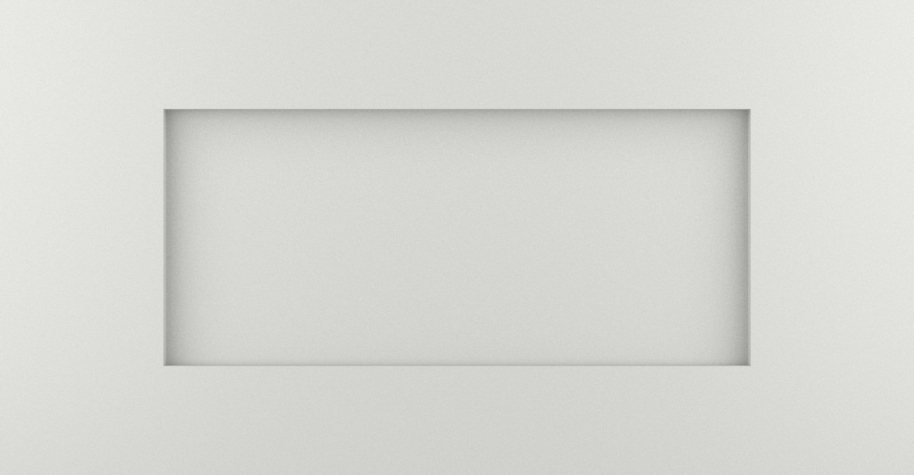 Painted MDF Routed Drawer Fronts