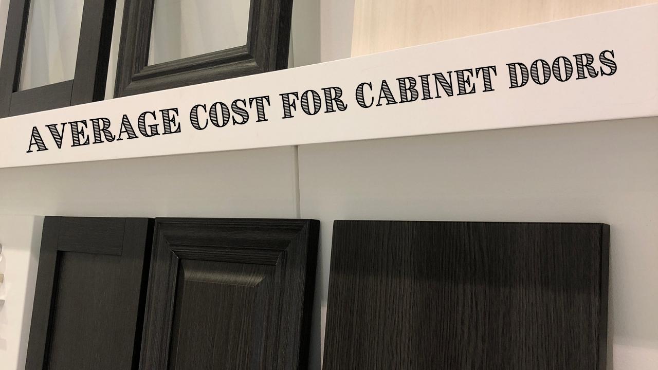 Average Cost for Cabinet Doors - Cabinet Now