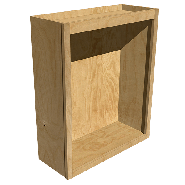 Upper Basic Cabinets in Cherry