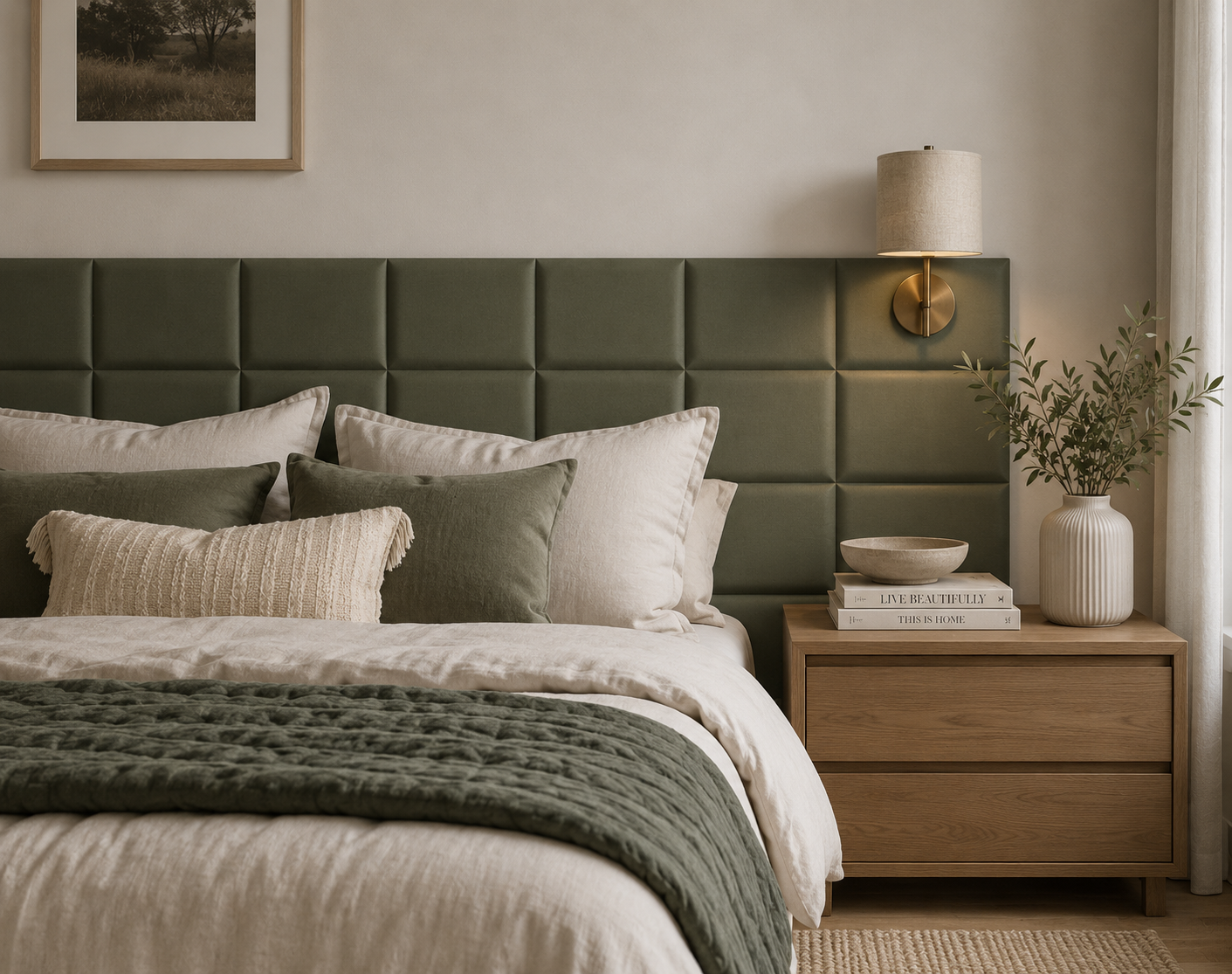 Padded Effect Wall Panels 