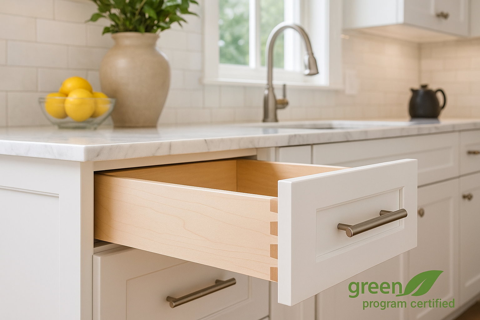 CabinetNow custom dovetail drawer boxes