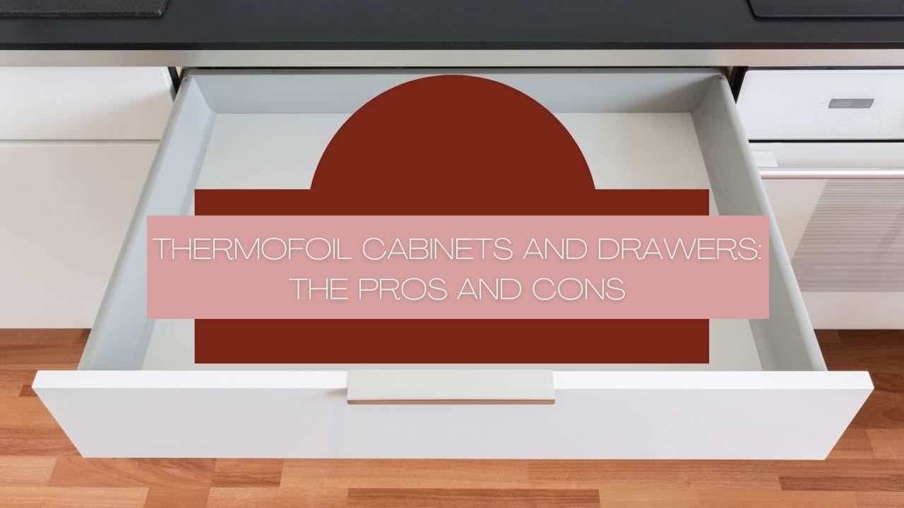 Thermofoil kitchen cabinet doors can bubble or fade. Here's what you can do