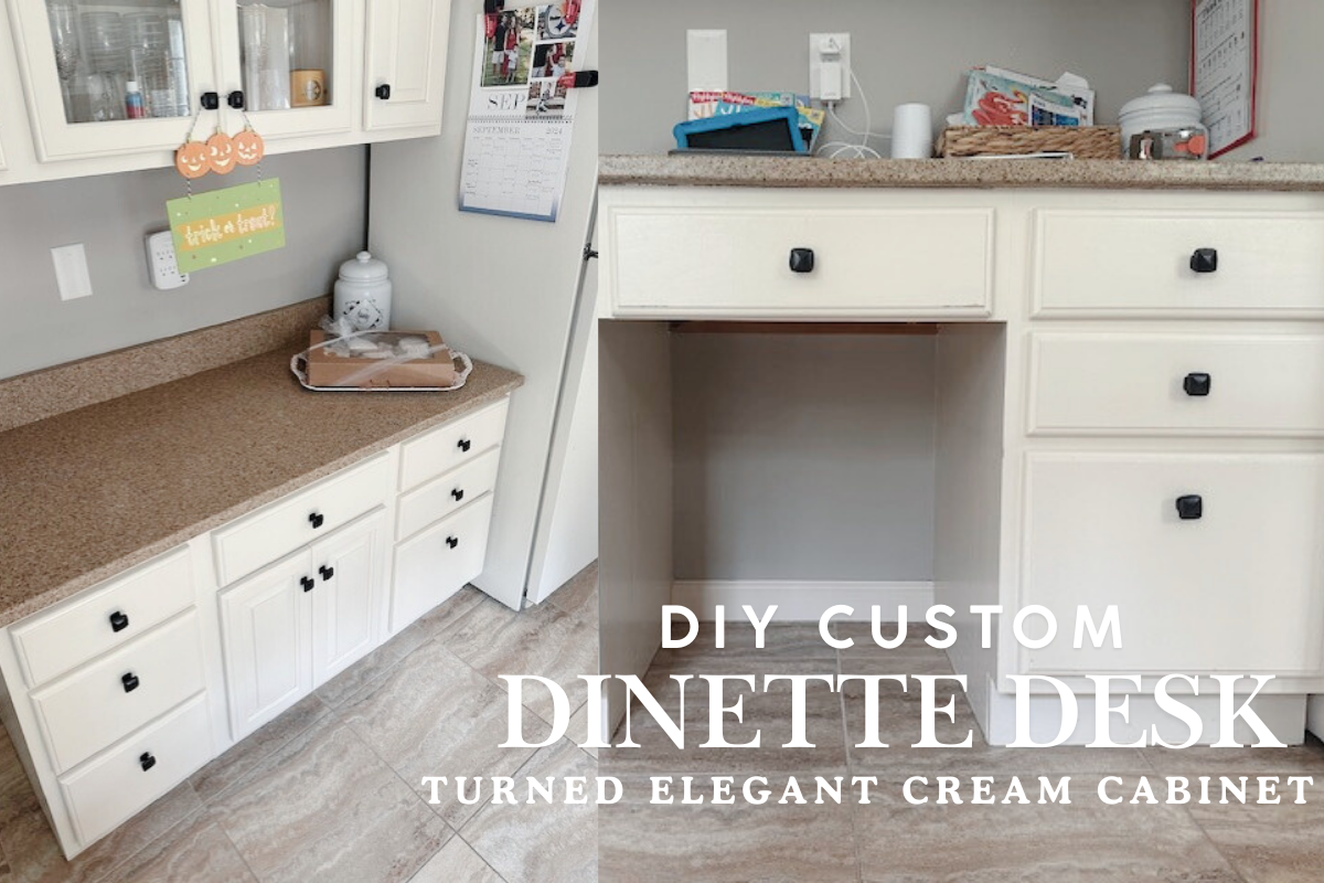 Stunning DIY Desk Transformed with Custom Doors
