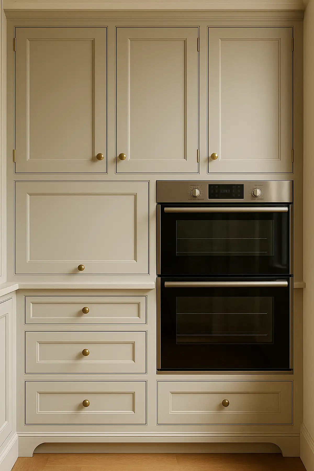 Cream Inset Kitchen