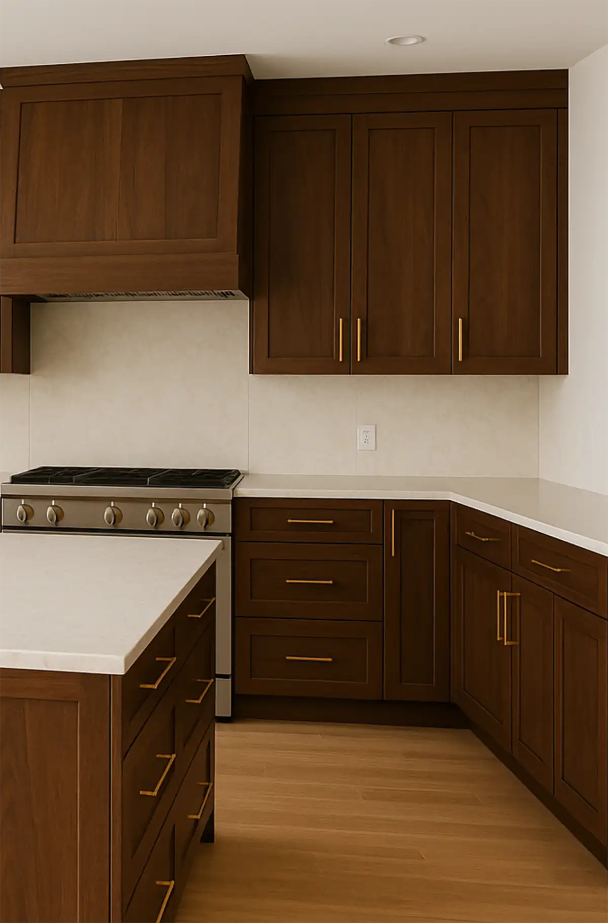 Inset Walnut Kitchen