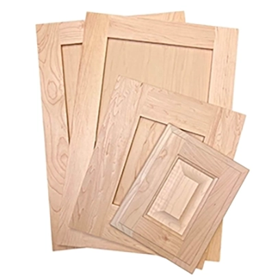 Stack of Unfinished Cabinet Doors