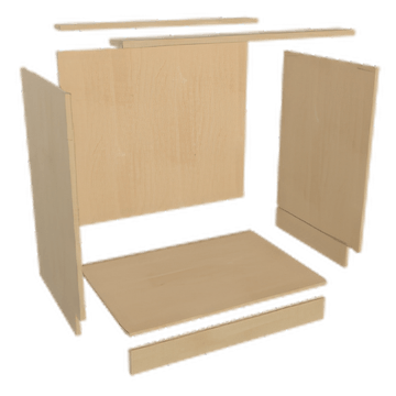 Exploded Cabinet
