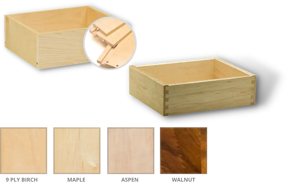 Custom Drawer Boxes