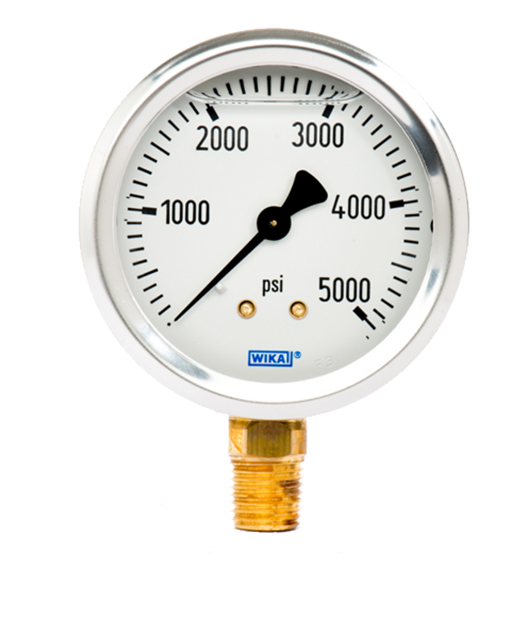 Measureman 2-1/2 Dial Size, Liquid Filled Pressure Gauge, 0-1000psi/7 –  Measureman Direct