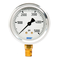 WIKA Type 213.53 Utility Pressure Gauge 0-5000 PSI 9767169