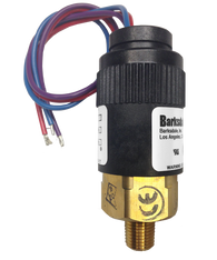 Barksdale Series 96211 Compact Pressure Switch, 110 to 500 PSI, 96211-BB6-W24