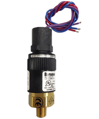 Barksdale Series 96201 Compact Pressure Switch, 190 to 600 PSI, 96201-BB1SS-T5