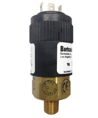 Barksdale Series 96201 Compact Pressure Switch, 360 to 1700 PSI, 96201-BB2-T1-P1