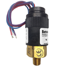 Barksdale Series 96201 Compact Pressure Switch, 360 to 1700 PSI, 96201-BB2-W24