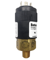 Barksdale Series 96201 Compact Pressure Switch, 1450 to 4400 PSI, 96201-BB3SS-T1