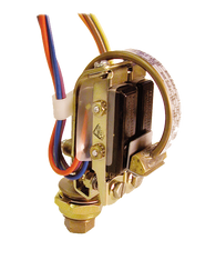 Barksdale Series B1S Bourdon Tube Pressure Switch, Stripped, Single Setpoint, 240 to 4800 PSI, B1S-M48SS-CS