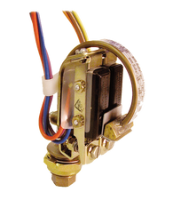 Barksdale Series B2S Bourdon Tube Pressure Switch, Stripped, Dual Setpoint, 50 to 1200 PSI, B2S-A12SS-CS