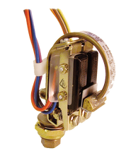 Barksdale Series B2S Bourdon Tube Pressure Switch, Stripped, Dual Setpoint, 240 to 4800 PSI, B2S-M48SS-CS