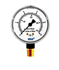 WIKA Type 611.10 Low Pressure Gauge 0-15IWP 9851682