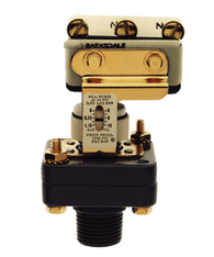 Barksdale Series E1S Dia-Seal Piston Pressure Switch, Stripped, Single Setpoint, 0.5 to 15 PSI, E1S-H15-T-E1