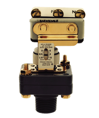 Barksdale Series E1S Dia-Seal Piston Pressure Switch, Stripped, Single Setpoint E1S-H90-P4-F2