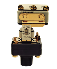 Barksdale Series E1S Dia-Seal Piston Pressure Switch, Stripped, Single Setpoint E1S-J90-E1-F2