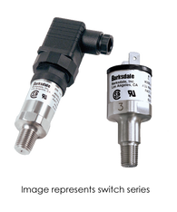 Barksdale Series 7000 Compact Pressure Switch 25 PSI Rising Factory Preset 712S-16-2B-25R