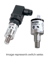 Barksdale Series 7000 Compact Pressure Switch 250 PSI Rising Factory Preset 714S-26-2B-250R