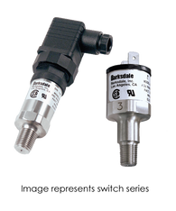Barksdale Series 7000 Compact Pressure Switch 850 PSI Rising Factory Preset 724S-12-2V-850R