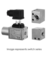 Barksdale Series 8000 Compact Pressure Switch, Single Setpoint, 29 to 290 PSI, 8AB1-CD1-V-UL