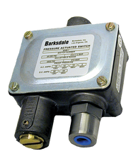 Barksdale Series 9048 Sealed Piston Pressure Switch, Housed, Single Setpoint, 700 to 10000 PSI, 9048-6-V