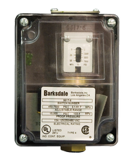 Barksdale Series 9617 Sealed Piston Pressure Switch, Housed, Single Setpoint, 80 to 1500 PSI, 9617-3-Z1