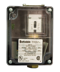 Barksdale Series 9617 Sealed Piston Pressure Switch, Housed, Single Setpoint, 295 to 5000 PSI, 9617-5SS-V