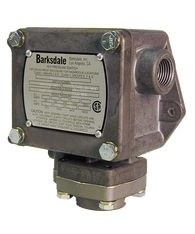 Barksdale Series P1X Explosion Proof Dia-seal Piston, Single Setpoint, 25 to 600 PSI, HP1X-HH600