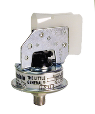 Barksdale Series P1H Dia-seal Piston Pressure Switch, Housed, Single Setpoint, 400 to 1600 PSI, P1H-B1600SS-V-P2