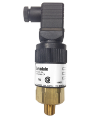 Barksdale Series 96201 Compact Pressure Switch, Single Setpoint, 190 to 600 PSI, T96201-BB1-T2-Z12