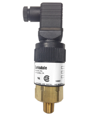 Barksdale Series 96201 Compact Pressure Switch, Single Setpoint, 360 to 1700 PSI, T96201-BB2-T2-Z12