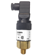 Barksdale Series 96201 Compact Pressure Switch, Single Setpoint, 3650 to 7500 PSI, T96201-BB4-T2P1